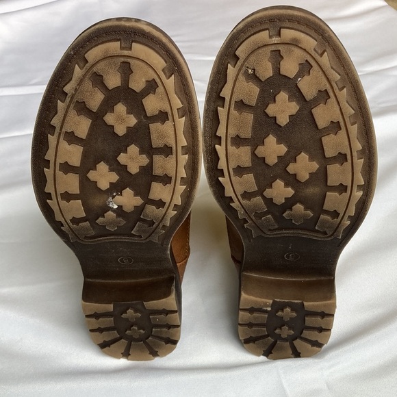 Kadi Maya brown synthetic leather booties Size 9 - Picture 6 of 9